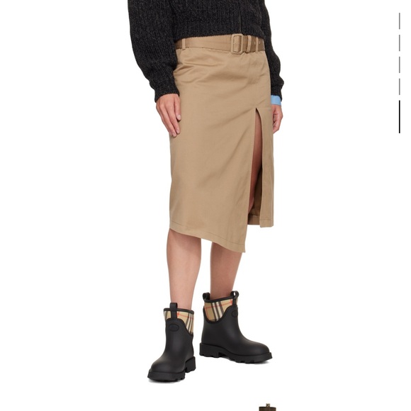 Burberry Black Rubber Ankle Boots size 40/9 - Picture 5 of 5